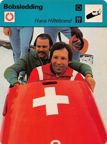 1977-79 Sportscaster Series 14 #14-24 Hans Hiltebrand Front