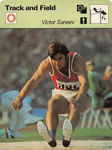 1977-79 Sportscaster Series 14 #14-08 Victor Saneyev Front