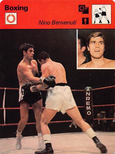 1977-79 Sportscaster Series 14 #14-13 Nino Benvenuti Front