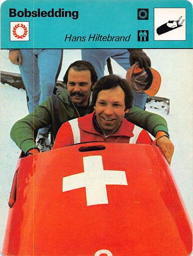 1977-79 Sportscaster Series 14 #14-24 Hans Hiltebrand Front