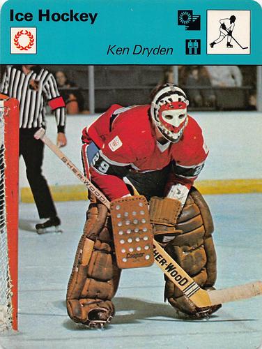 1977-79 Sportscaster Series 14 #14-23 Ken Dryden Front