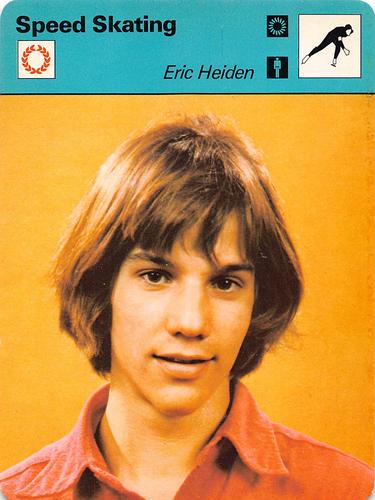1977-79 Sportscaster Series 14 #14-16 Eric Heiden Front