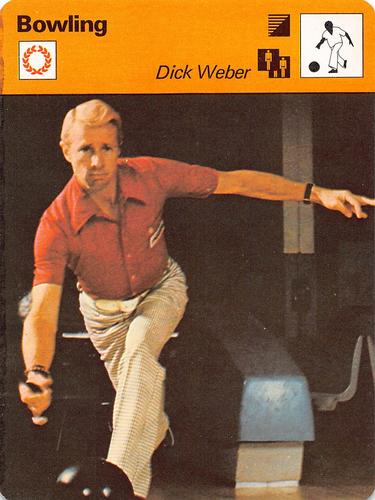1977-79 Sportscaster Series 15 #15-05 Dick Weber Front