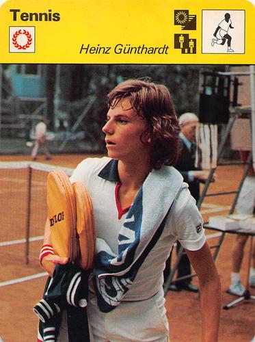 1977-79 Sportscaster Series 15 #15-22 Heinz Gunthardt Front