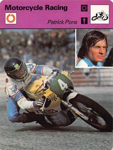 1977-79 Sportscaster Series 16 #16-22 Patrick Pons Front