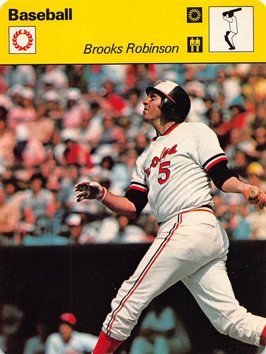 1977-79 Sportscaster Series 16 #16-07 Brooks Robinson Front