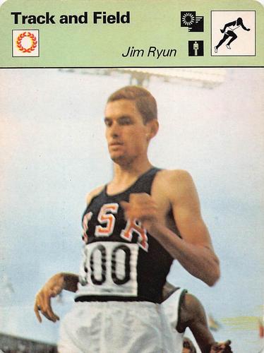 1977-79 Sportscaster Series 16 #16-05 Jim Ryun Front