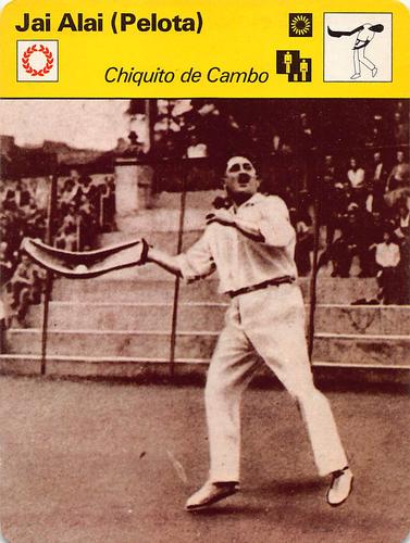 1977-79 Sportscaster Series 17 #17-03 Chiquito de Cambo Front