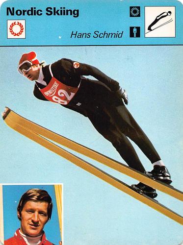1977-79 Sportscaster Series 17 #17-11 Hans Schmid Front