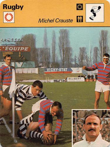 1977-79 Sportscaster Series 18 #18-21 Michel Crauste Front