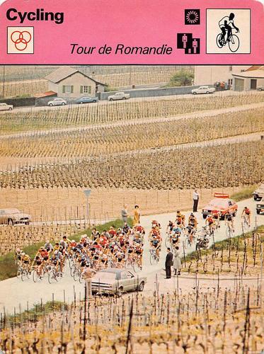 1977-79 Sportscaster Series 18 #18-01 Tour de Romandie Front
