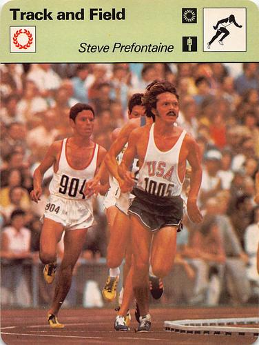 1977-79 Sportscaster Series 19 #19-08 Steve Prefontaine Front