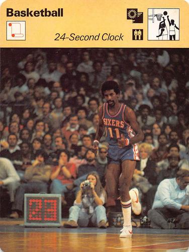 1977-79 Sportscaster Series 20 #20-21 24-Second Clock Front