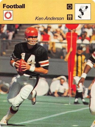 1977-79 Sportscaster Series 20 #20-20 Ken Anderson Front
