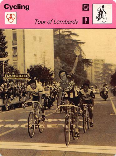 1977-79 Sportscaster Series 21 #21-13 Tour of Lombardy Front