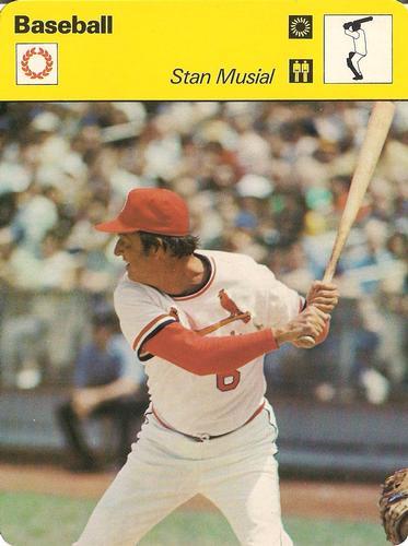 1977-79 Sportscaster Series 21 #21-16 Stan Musial Front