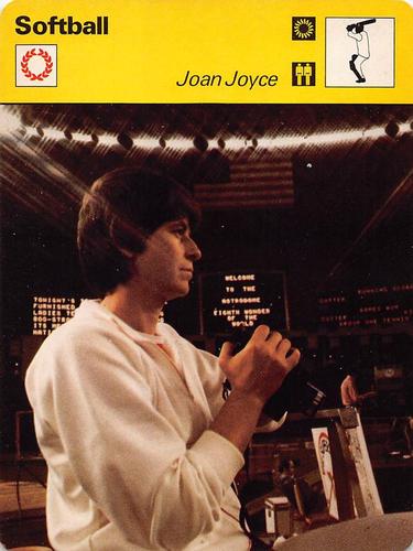 1977-79 Sportscaster Series 22 #22-18 Joan Joyce Front