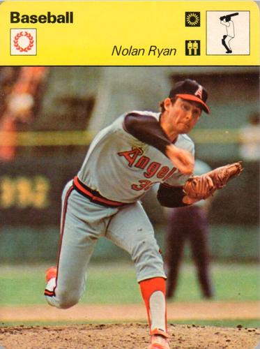 1977-79 Sportscaster Series 23 #23-04 Nolan Ryan Front