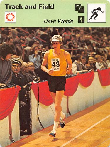 1977-79 Sportscaster Series 23 #23-09 Dave Wottle Front