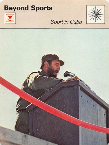 1977-79 Sportscaster Series 24 #24-04 Sport in Cuba Front