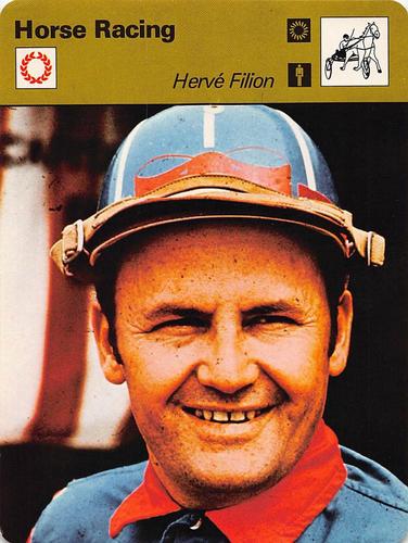 1977-79 Sportscaster Series 24 #24-19 Herve Filion Front