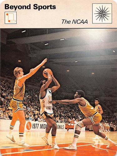 1977-79 Sportscaster Series 25 #25-14 The NCAA Front
