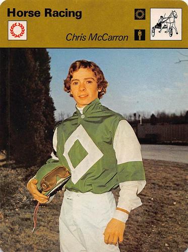 1977-79 Sportscaster Series 25 #25-06 Chris McCarron Front