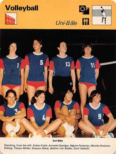 1977-79 Sportscaster Series 25 #25-05 Uni-Bâle Front