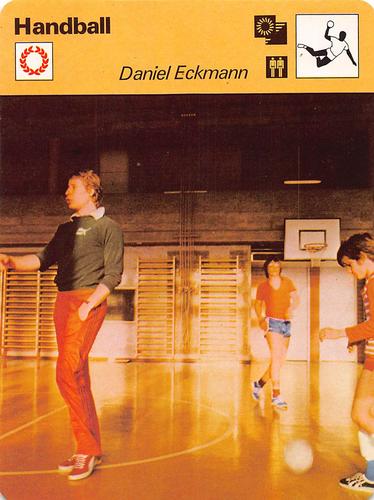 1977-79 Sportscaster Series 25 #25-08 Daniel Eckmann Front