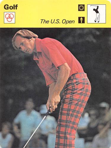 1977-79 Sportscaster Series 25 #25-07 The U.S. Open Front