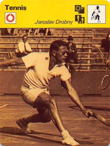1977-79 Sportscaster Series 25 #25-15 Jaroslav Drobny Front