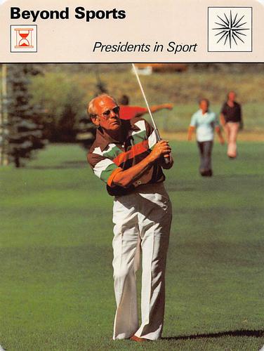 1977-79 Sportscaster Series 26 #26-11 Presidents in Sport Front