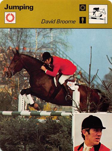 1977-79 Sportscaster Series 26 #26-12 David Broome Front