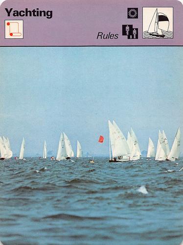 1977-79 Sportscaster Series 26 #26-17 Yachting Front