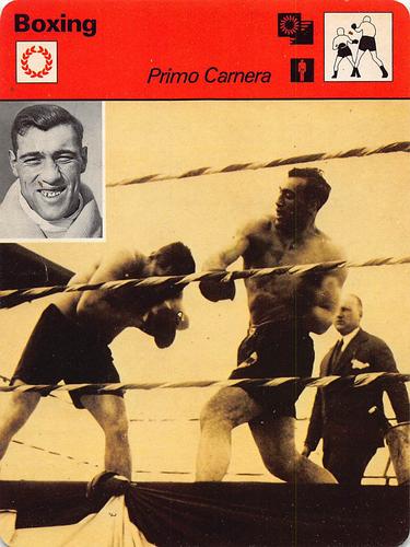 1977-79 Sportscaster Series 26 #26-21 Primo Carnera Front
