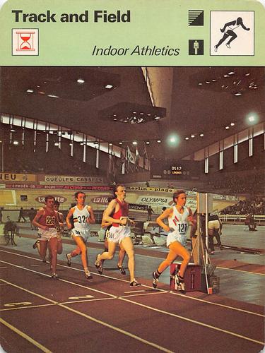 1977-79 Sportscaster Series 27 #27-19 Indoor Athletics Front