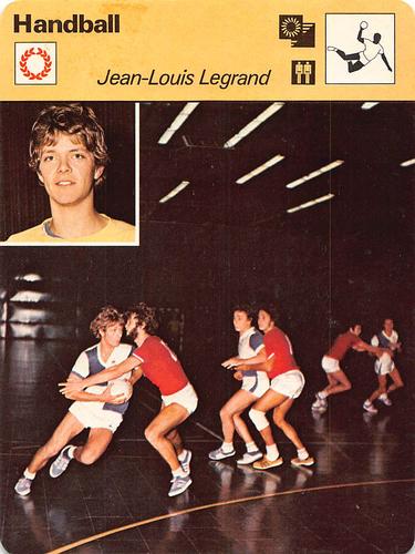 1977-79 Sportscaster Series 27 #27-23 Jean-Louis Legrand Front