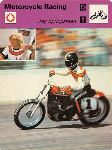 1977-79 Sportscaster Series 28 #28-07 Jay Springsteen Front