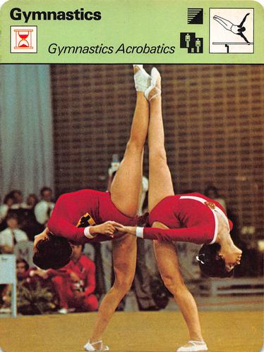 1977-79 Sportscaster Series 29 #29-03 Gymnastics Front