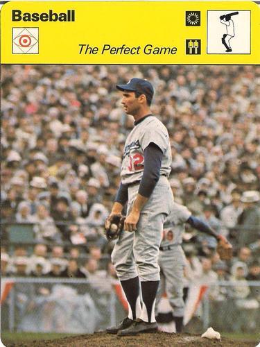 1977-79 Sportscaster Series 29 #29-02 The Perfect Game Front