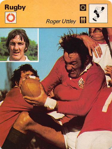 1977-79 Sportscaster Series 30 #30-01 Roger Uttley Front