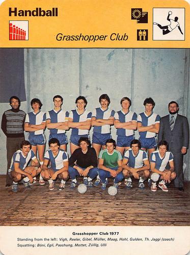 1977-79 Sportscaster Series 31 #31-09 Grasshopper Club Front