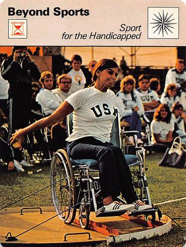 1977-79 Sportscaster Series 31 #31-16 Sport for the Handicapped Front
