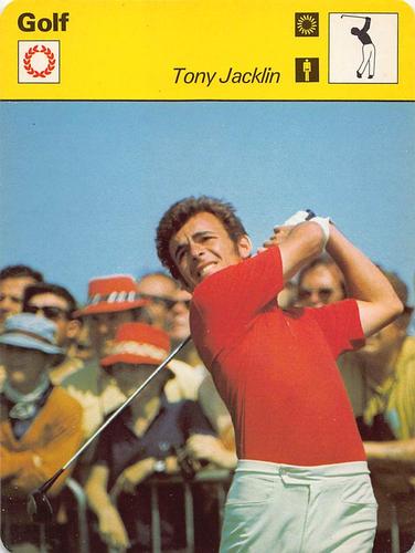 1977-79 Sportscaster Series 32 #32-21 Tony Jacklin Front