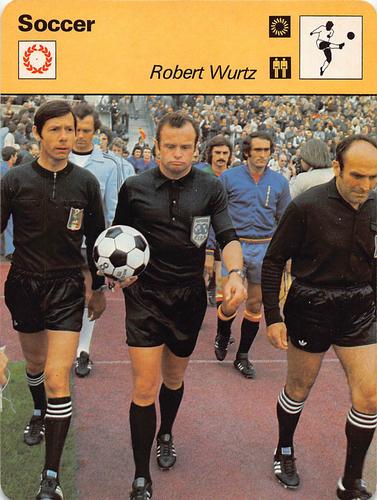 1977-79 Sportscaster Series 33 #33-08 Robert Wurtz Front