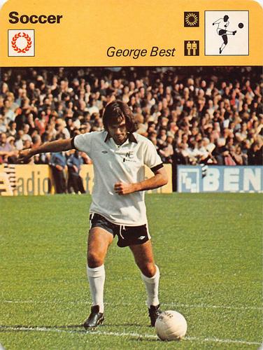 1977-79 Sportscaster Series 34 #34-22 George Best Front