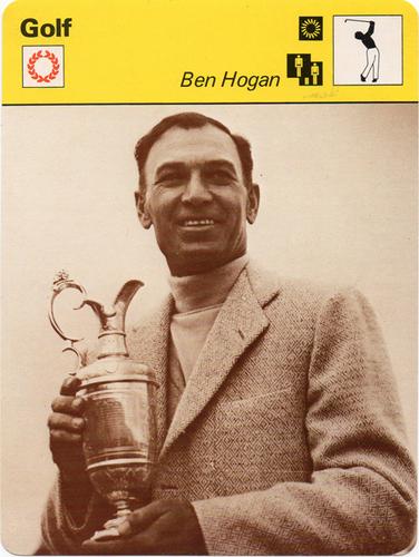 1977-79 Sportscaster Series 35 #35-10 Ben Hogan Front