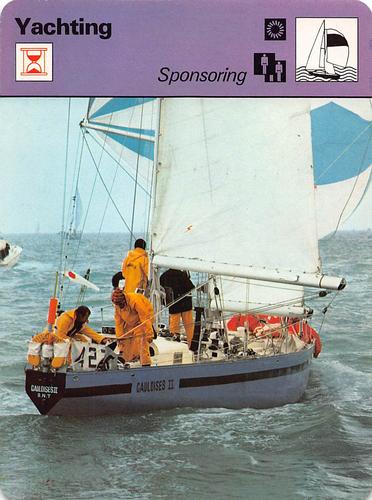 1977-79 Sportscaster Series 35 #35-01 Sponsoring Front