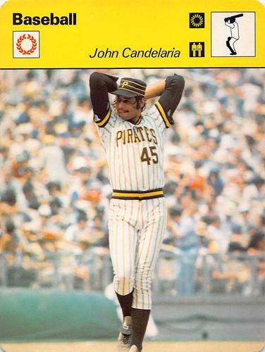1977-79 Sportscaster Series 35 #35-04 John Candelaria Front