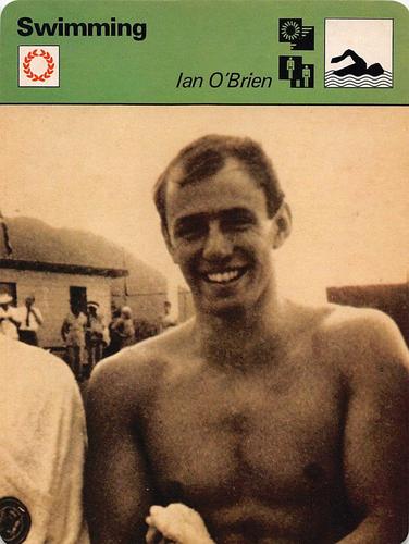 1977-79 Sportscaster Series 35 #35-19 Ian O'Brien Front